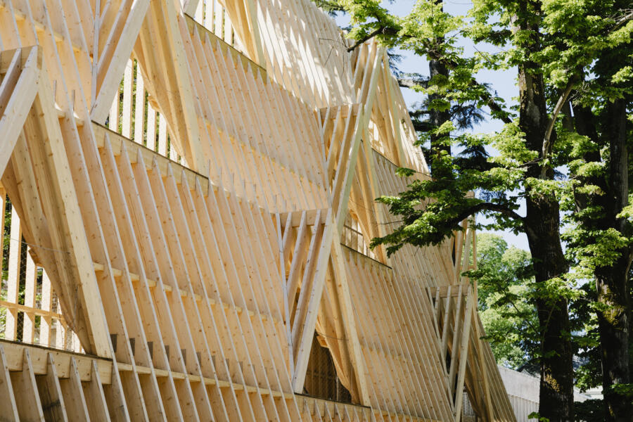 Addition to the Pavilion of the United States at the 17th International Architecture Exhibition at La Biennale di Venezia.