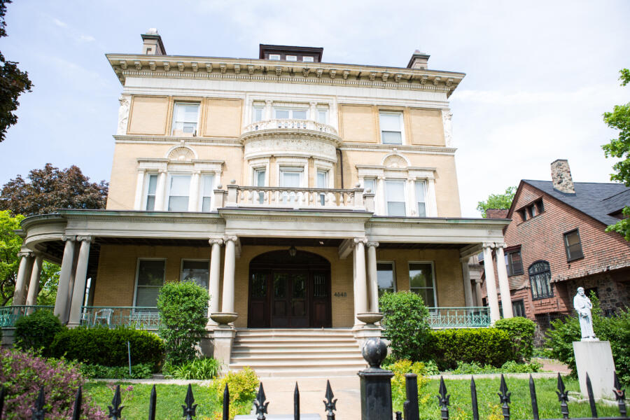 Historic architecture in the Kenwood neighborhood