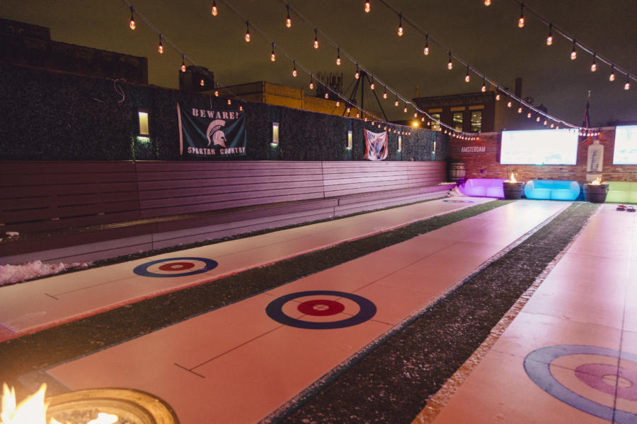 Whiskey Business curling