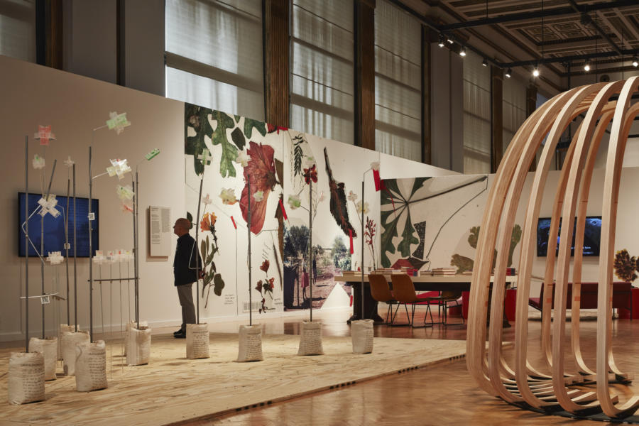 An exhibit at the Chicago Architecture Biennial 2019/2020