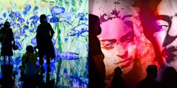 Experience Immersive Frida Kahlo and Immersive Van Gogh