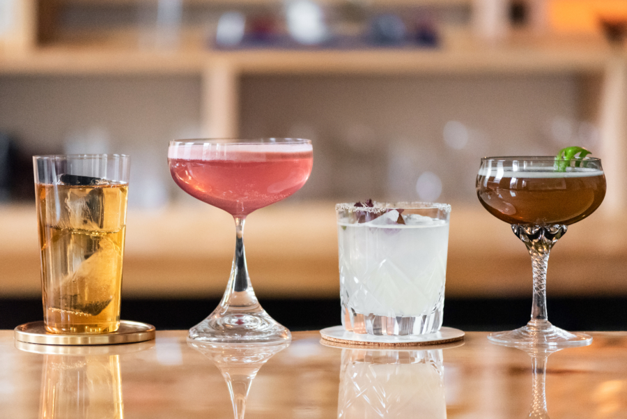 Kumiko cocktails